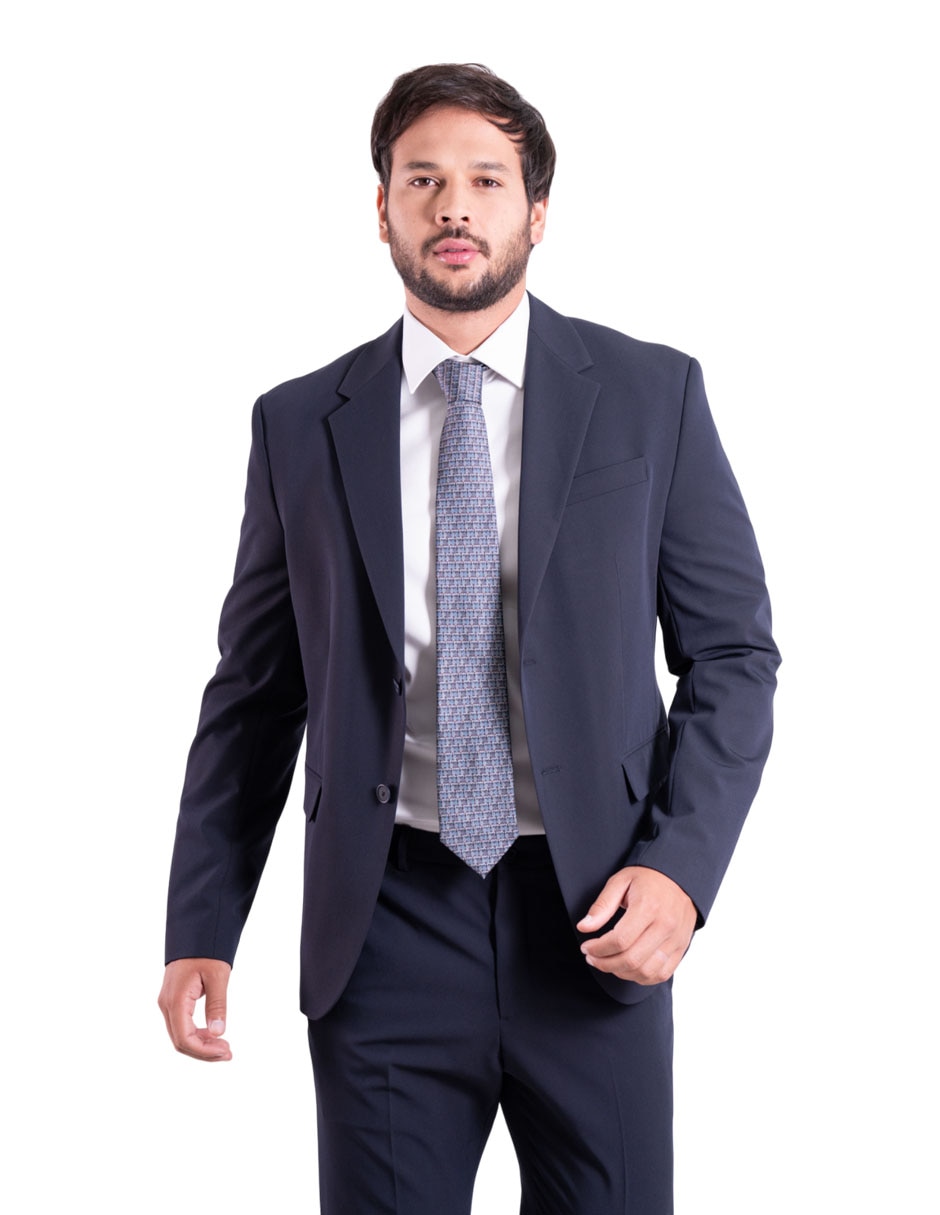 Corbata pineda covalin regular de seda para hombre 2