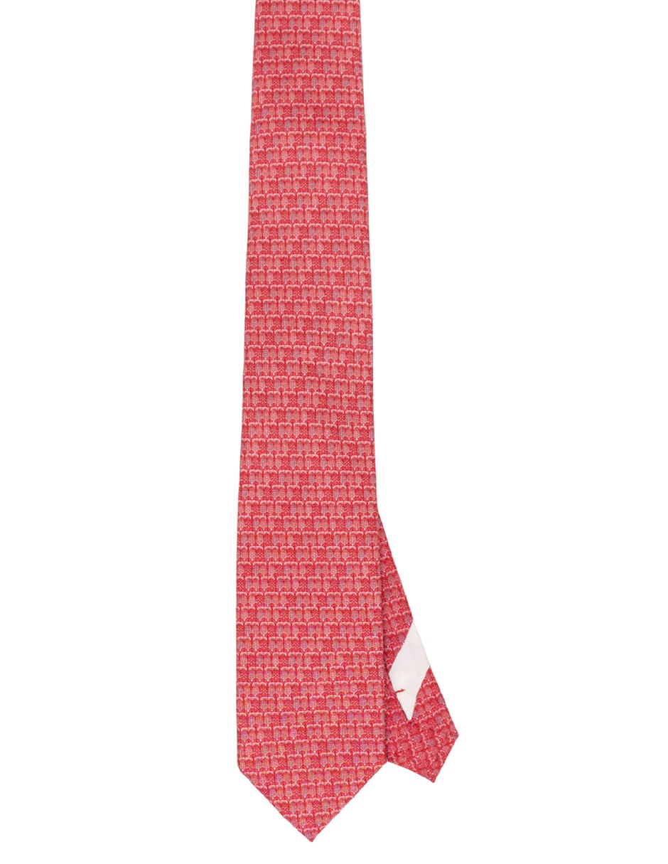 Corbata pineda covalin regular de seda estampado para hombre