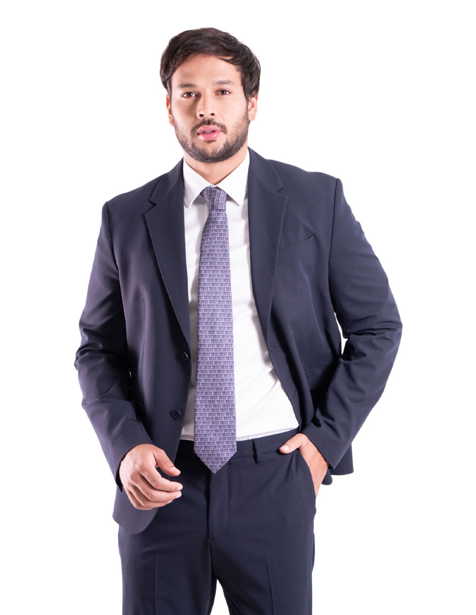 Corbata pineda covalin regular de seda estampado para hombre 2