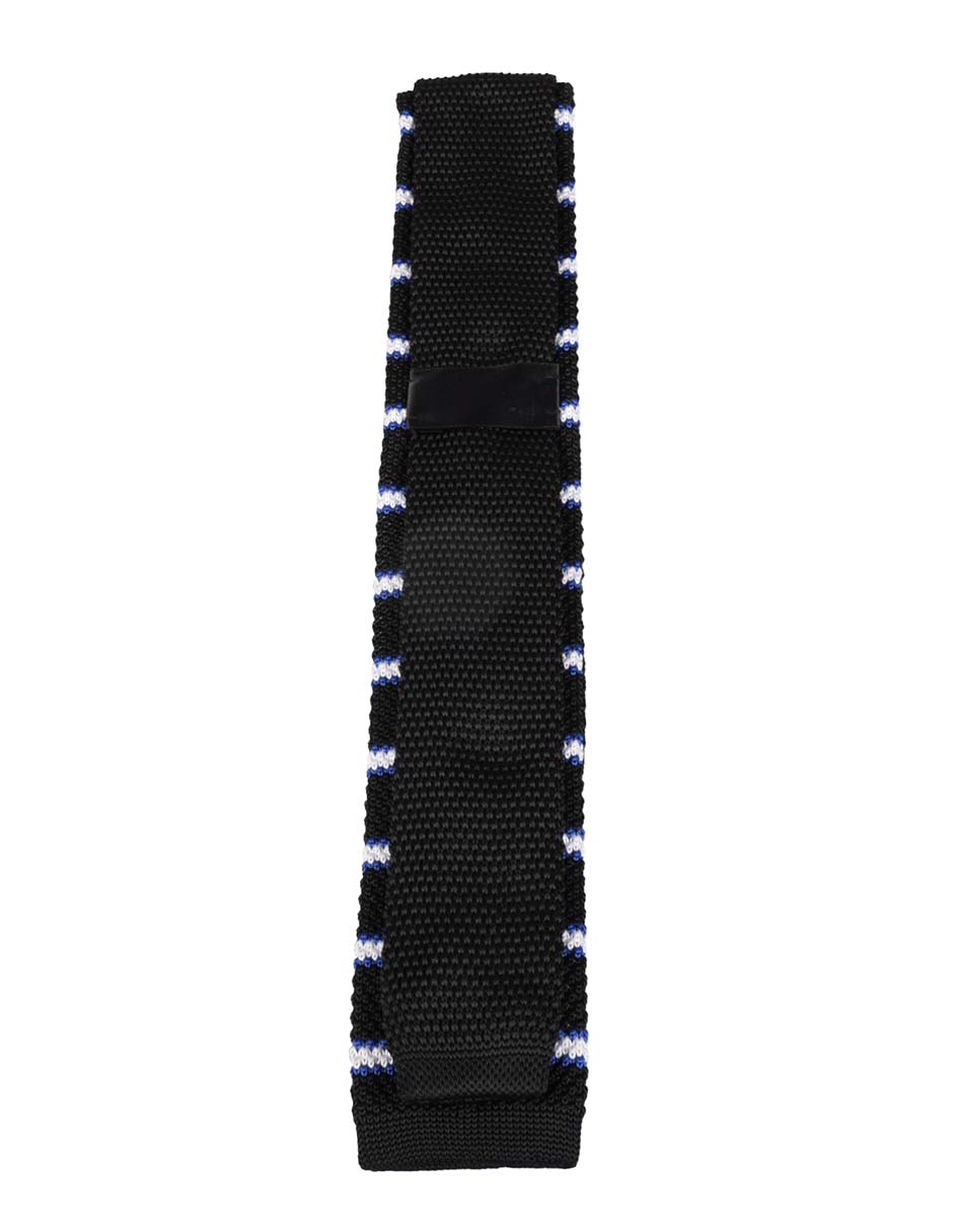 Corbata regular estampado a rayas para hombre