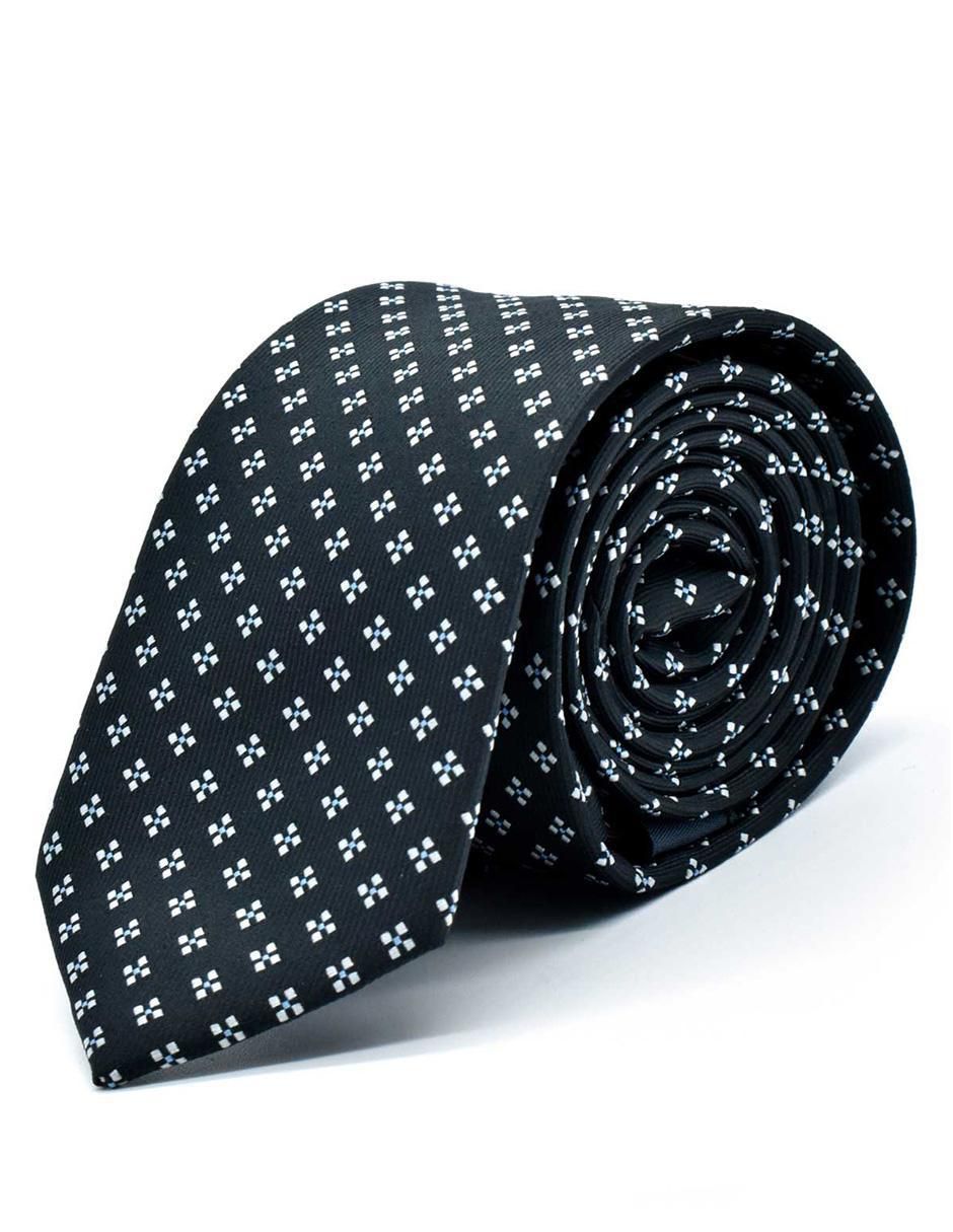 Corbata U.S. Polo Assn regular de seda estampada para hombre