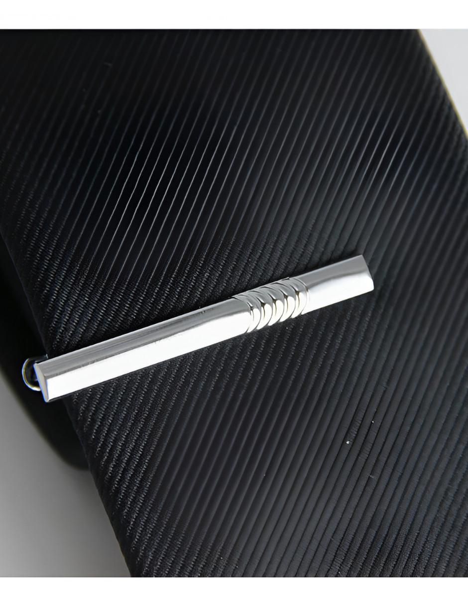 Set de corbata y pañuelo clásica de seda para hombre