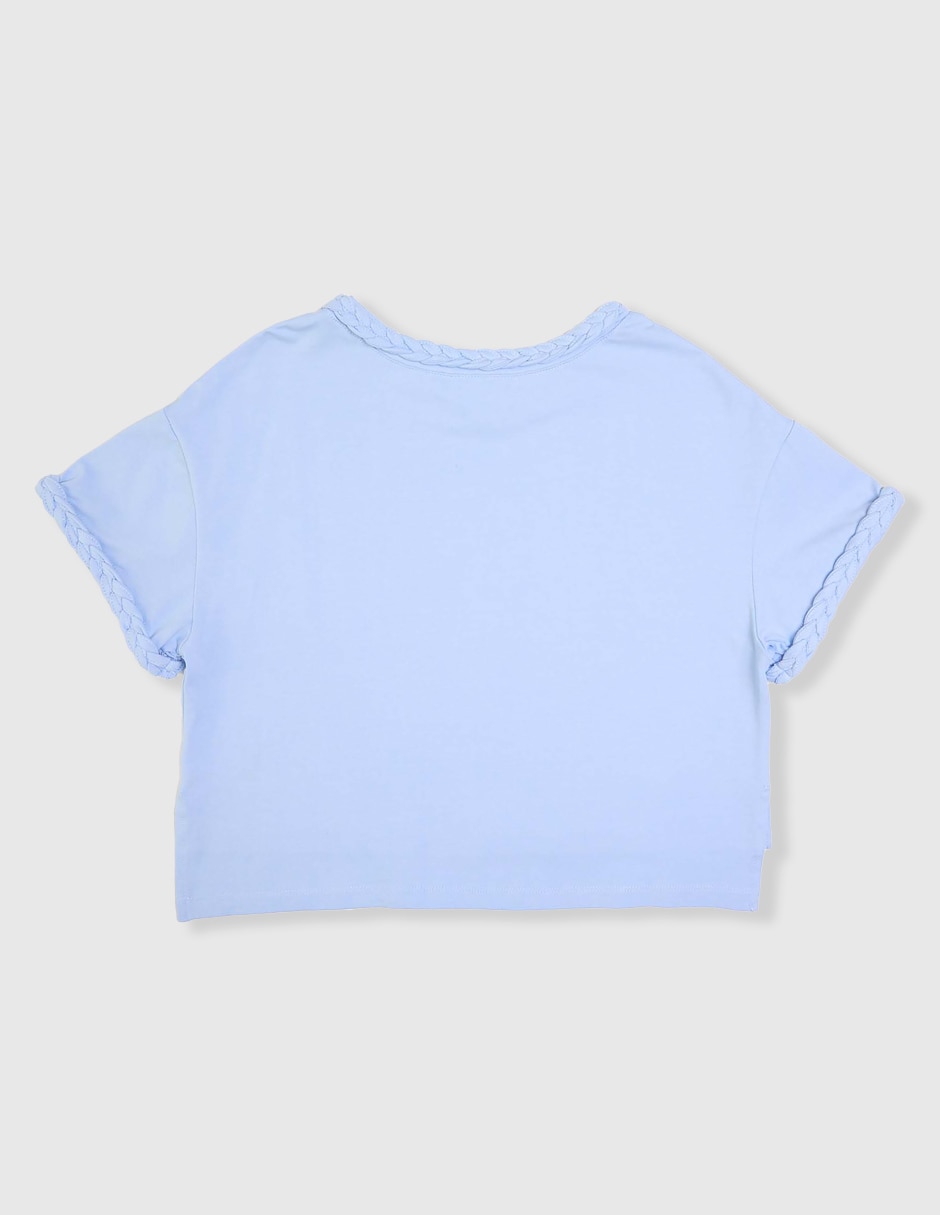 Playera Habitual manga corta para niña