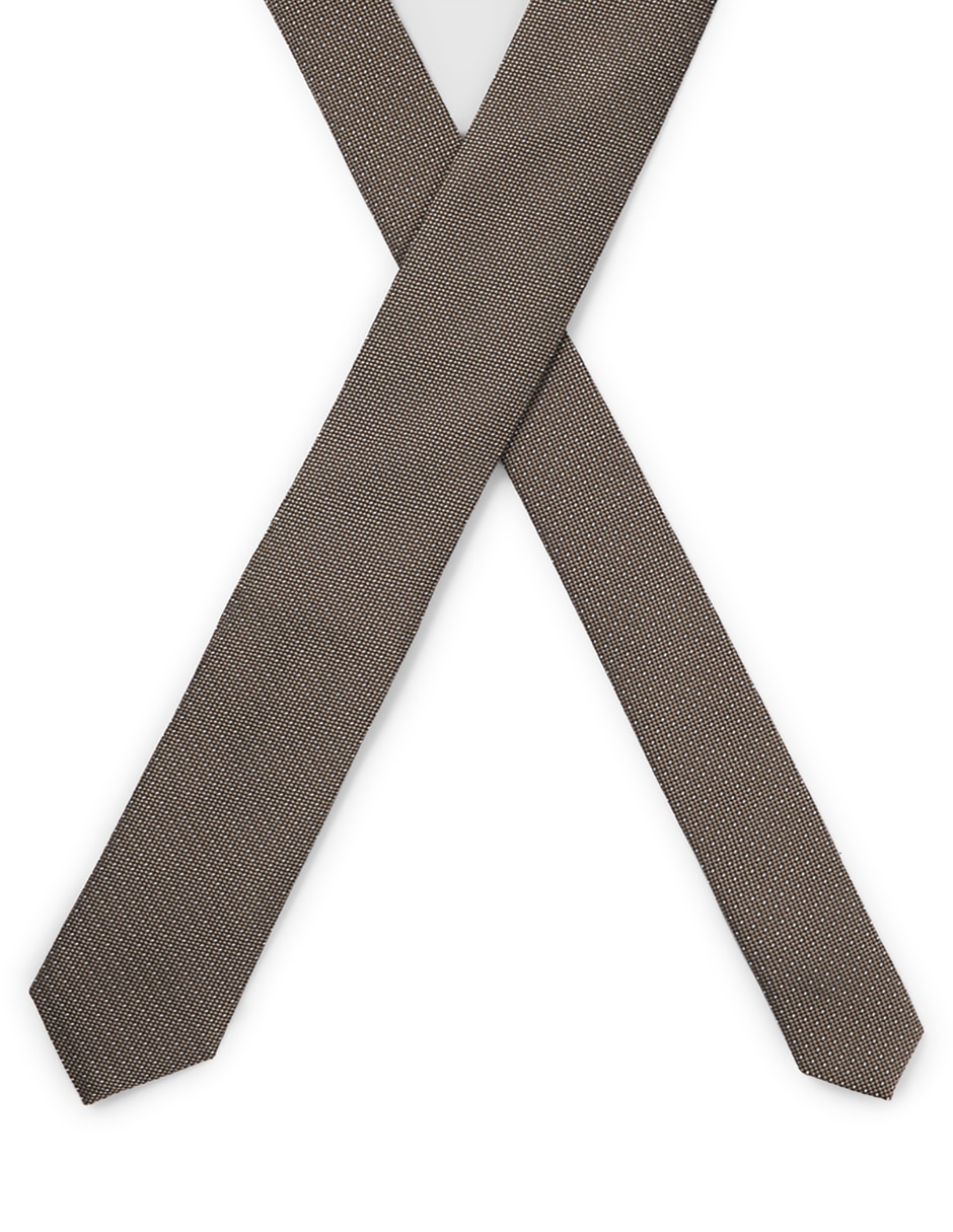 Corbata slim de seda para hombre