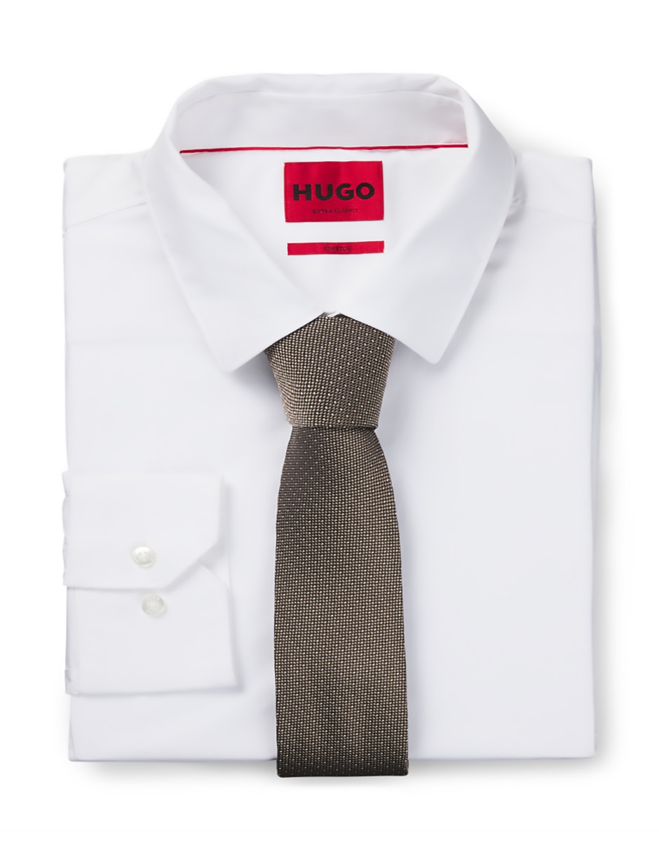 Corbata slim de seda para hombre 6