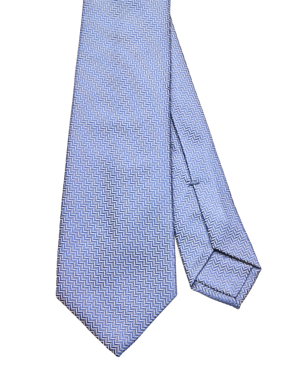 Corbata regular de seda para hombre