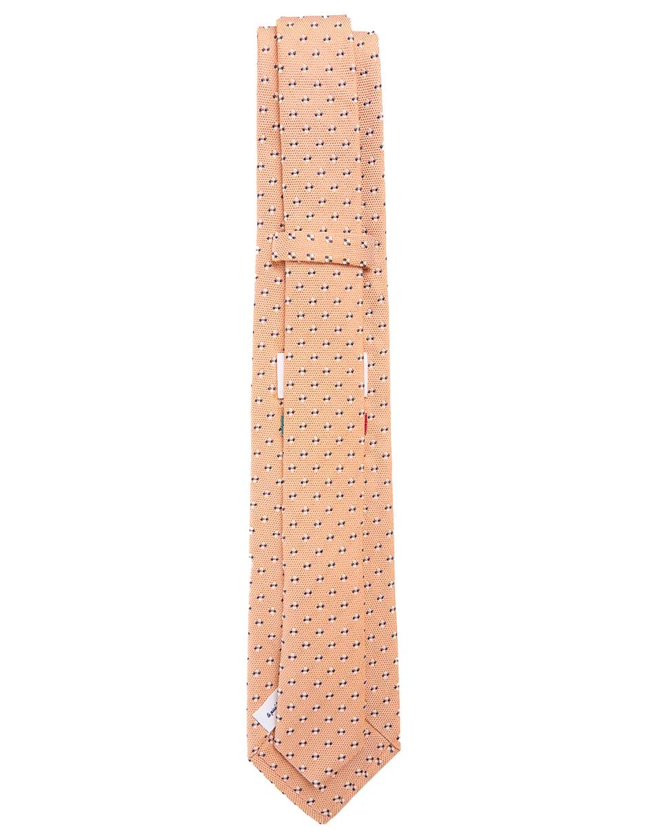 Corbata regular de seda estampado Jacquard para hombre 3