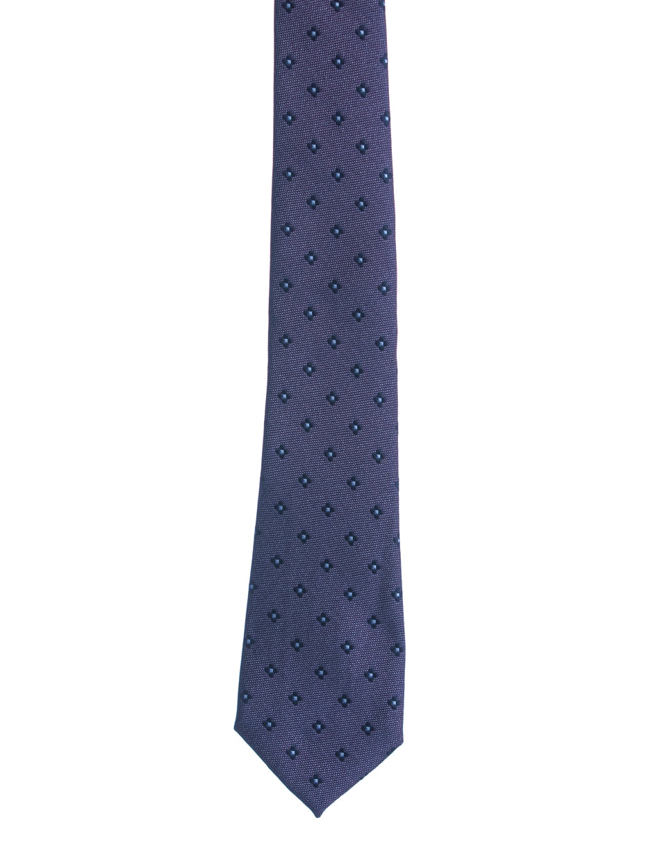 Corbata regular estampado floral para hombre