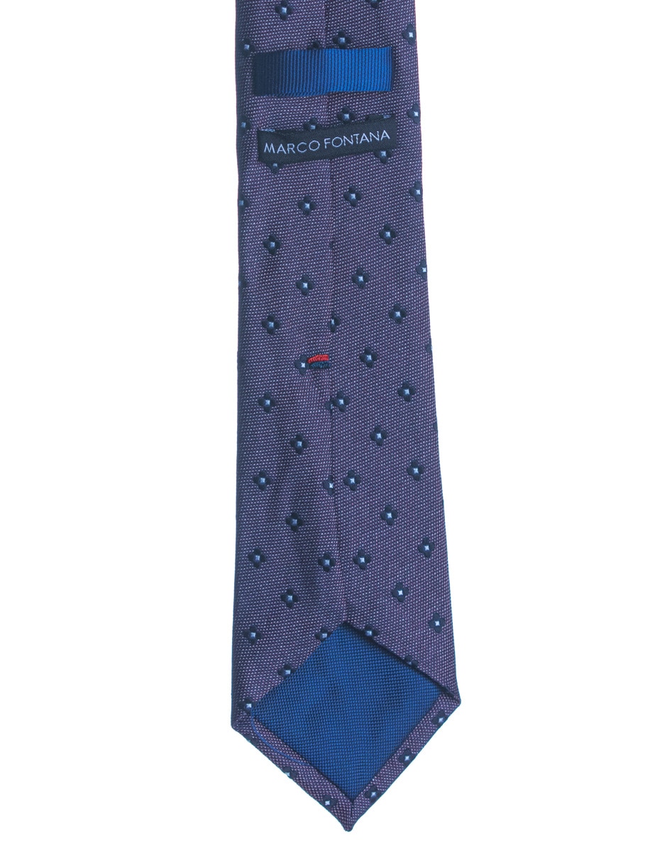 Corbata regular estampado floral para hombre