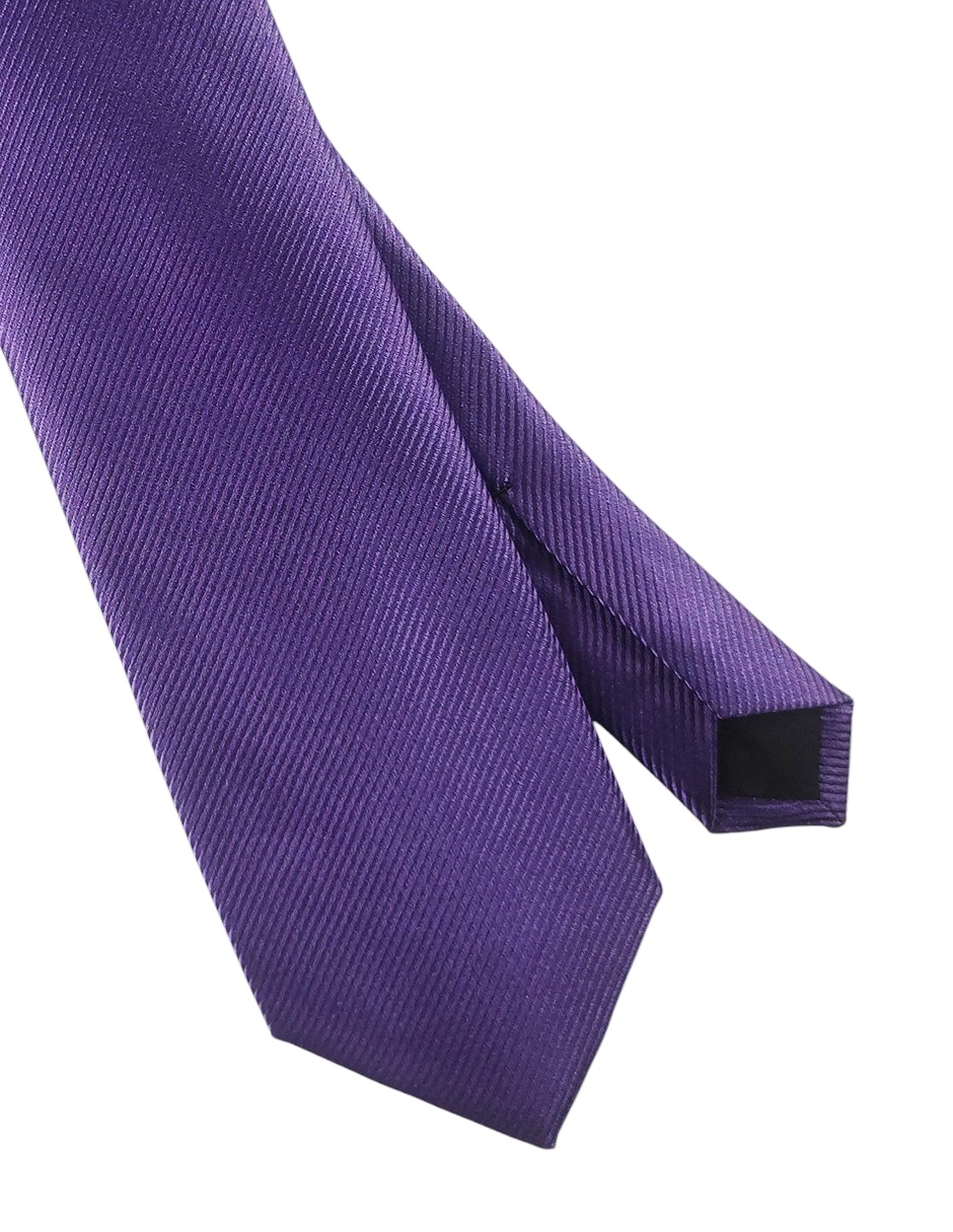Corbata regular de seda estampado a rayas para hombre