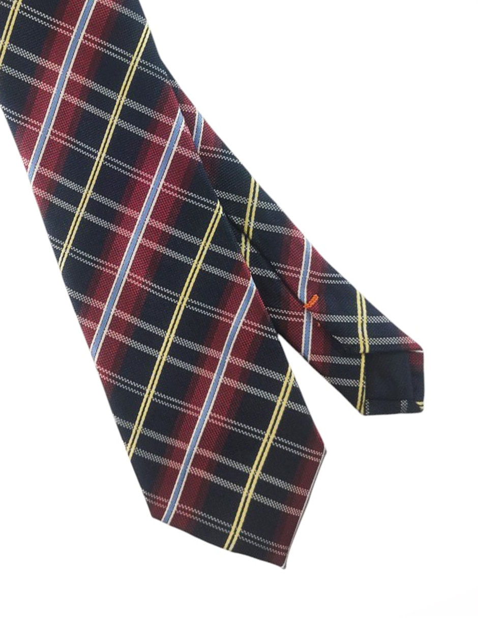 Corbata JBE regular estampado a cuadros para hombre