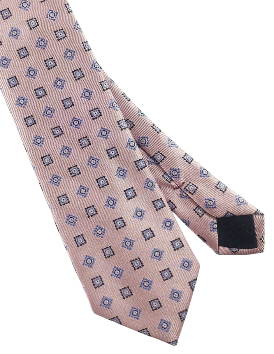 Corbata regular estampado floral para hombre