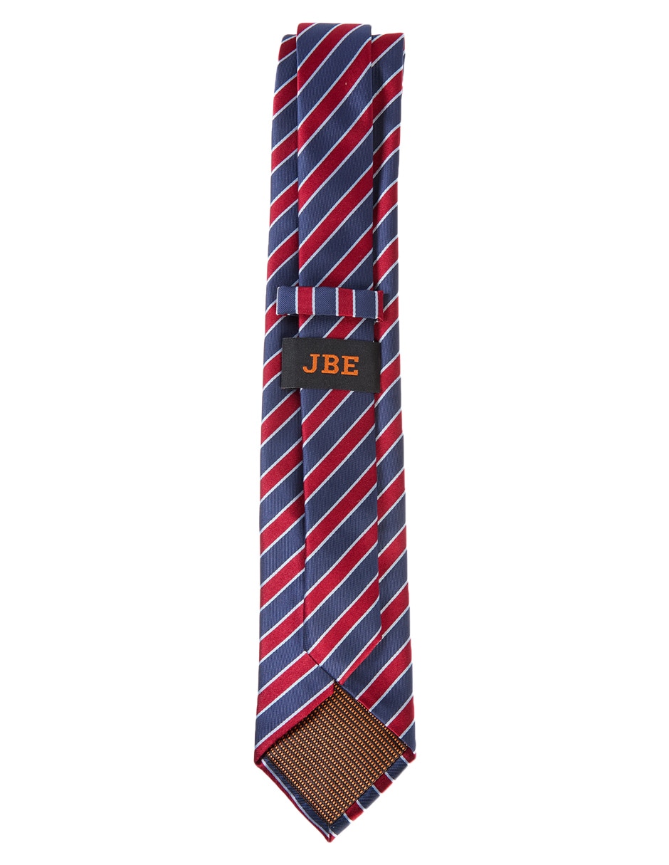 Corbata regular estampado a rayas para hombre
