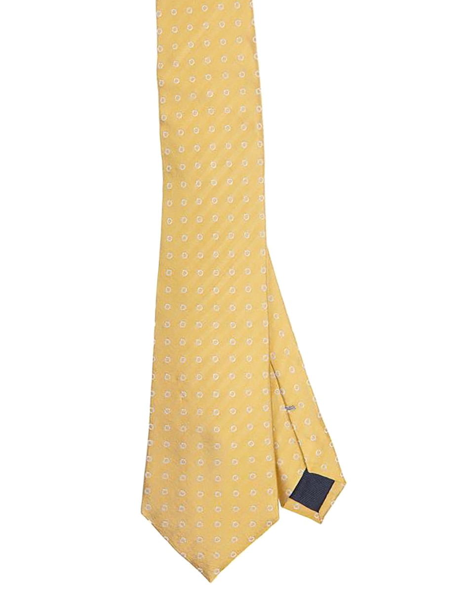 Corbata regular de seda estampado geométrico para hombre Corbata regular de seda estampado geométrico para hombre