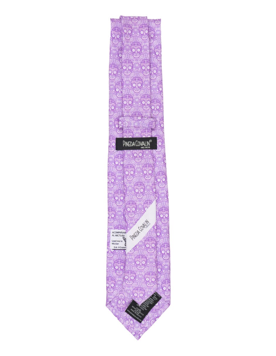 Corbata pineda covalin regular de seda estampada para hombre 2