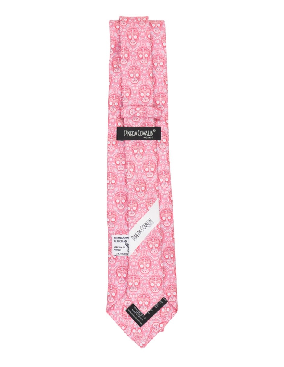 Corbata pineda covalin regular de seda estampada para hombre 2