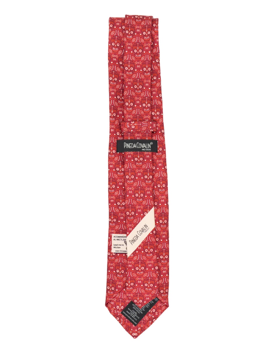 Corbata pineda covalin regular de seda estampada para hombre 2