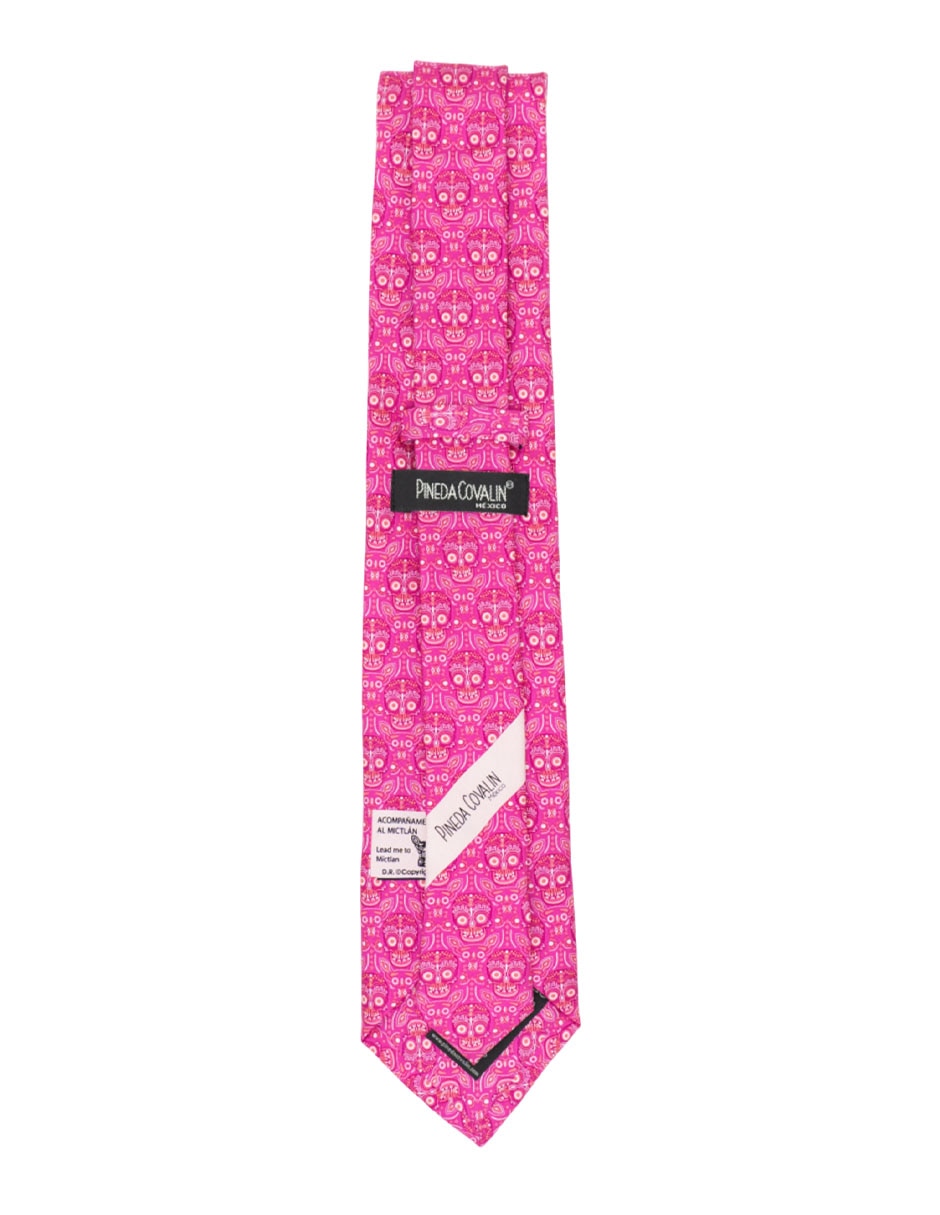Corbata pineda covalin regular de seda estampada para hombre