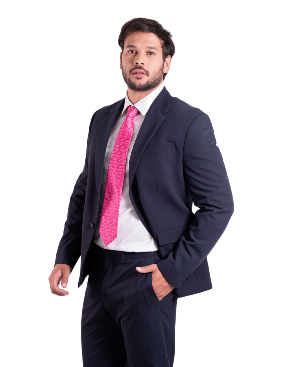 Corbata pineda covalin regular de seda estampada para hombre