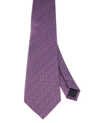 Corbata regular de seda para hombre