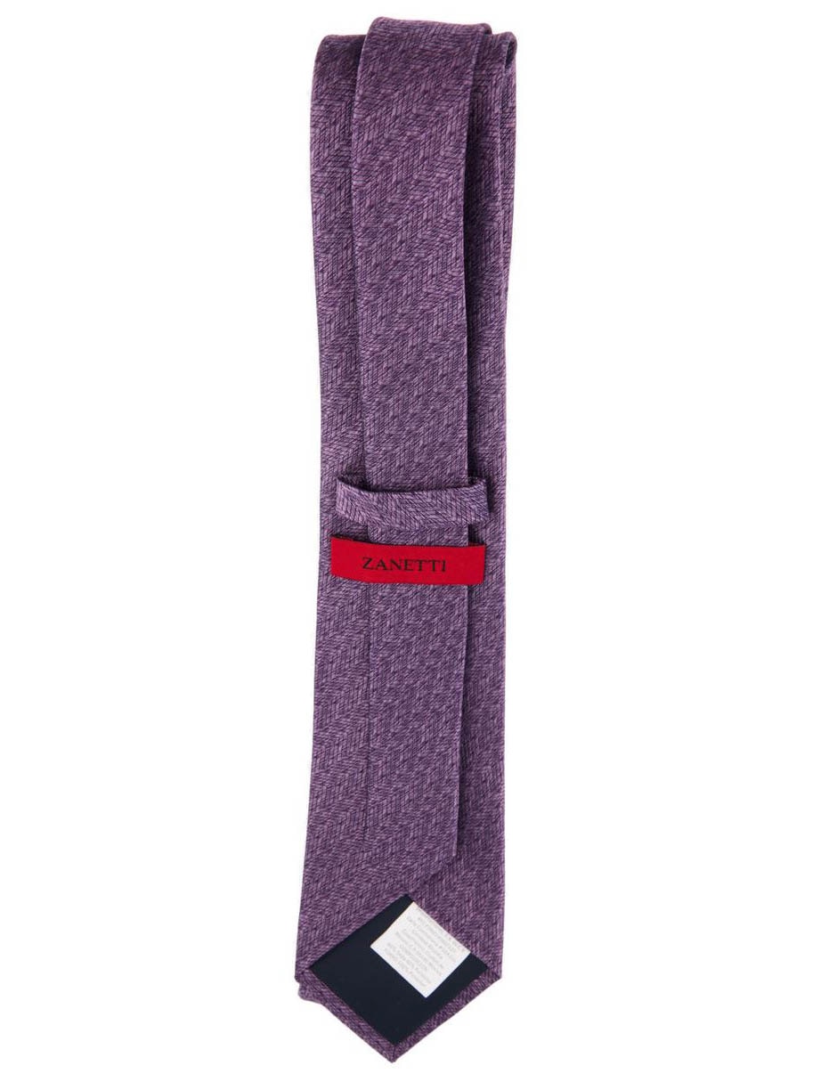 Corbata regular de seda para hombre