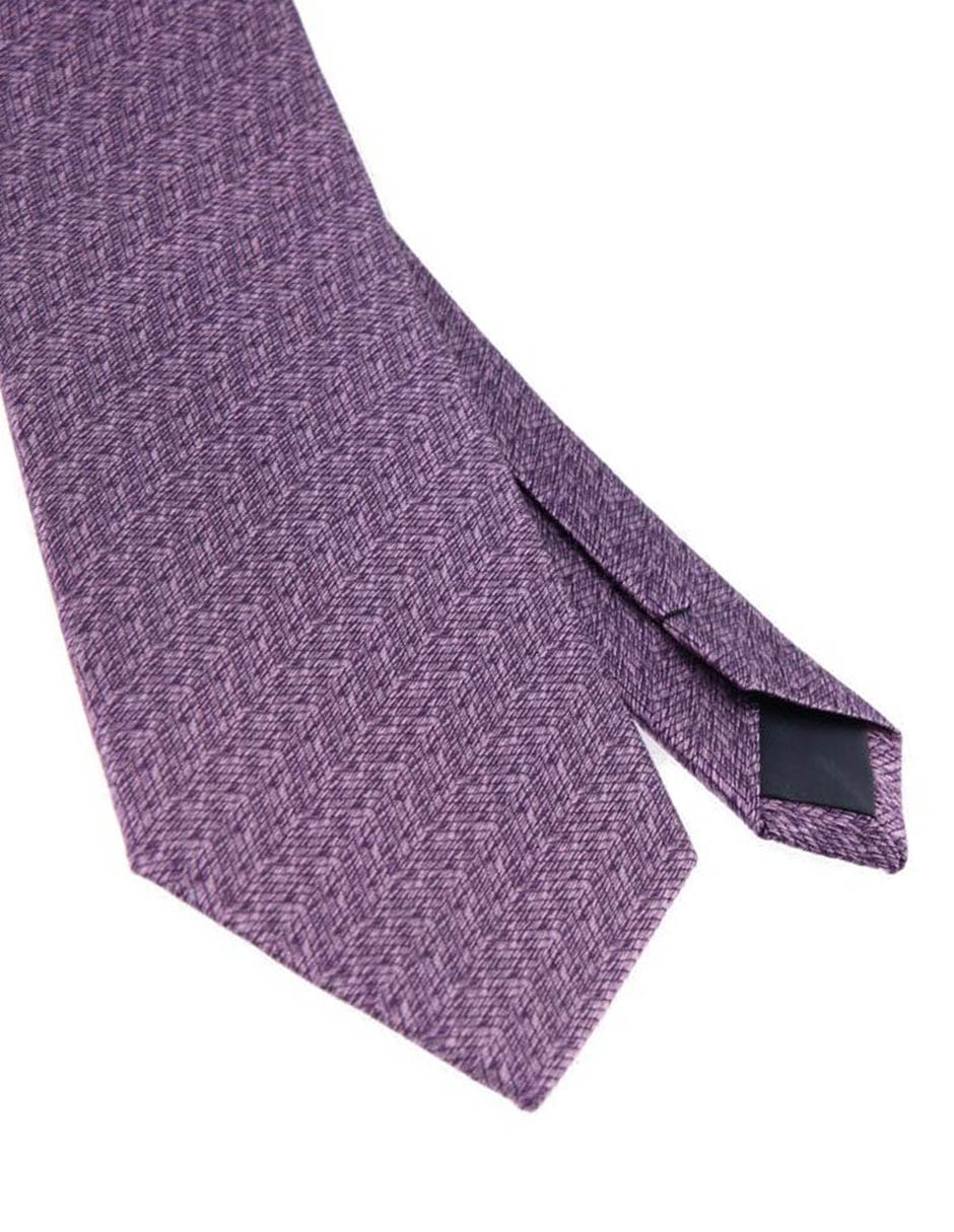 Corbata regular de seda para hombre