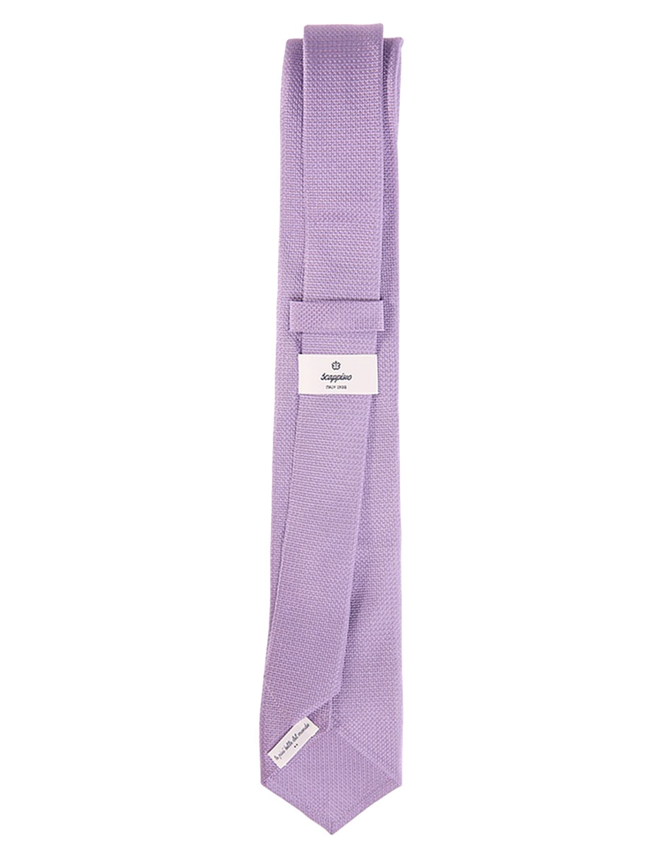 Corbata regular de seda estampada para hombre 2