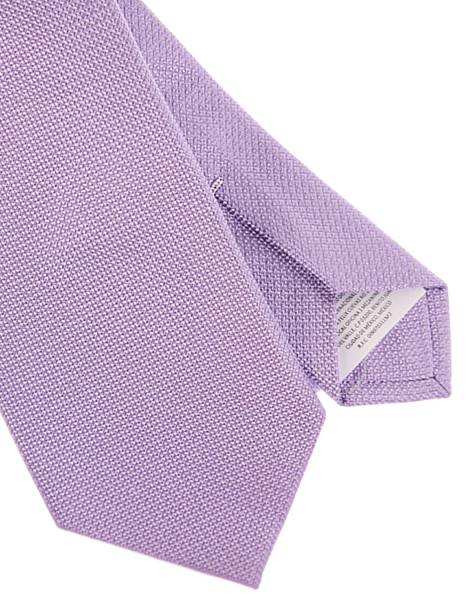 Corbata regular de seda estampada para hombre 3