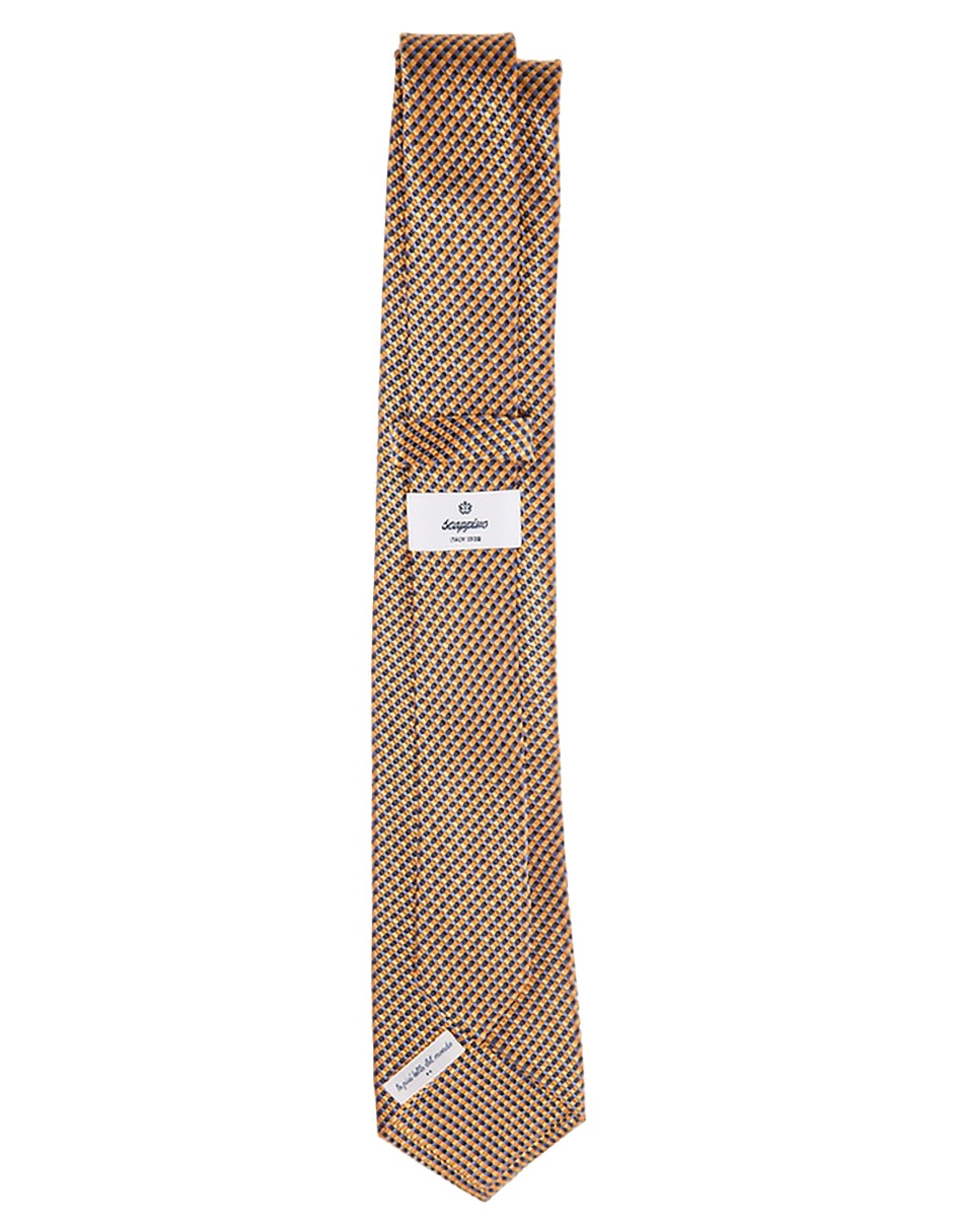 Corbata regular de seda estampado para hombre 3