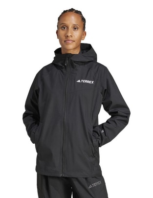 Chamarra para montañismo Adidas de mujer