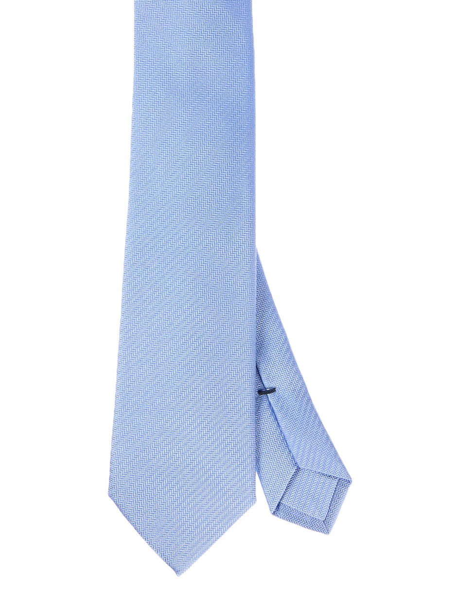 Corbata regular de seda para hombre
