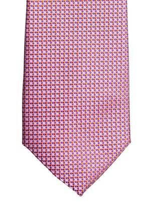 Corbata regular estampado a cuadros para hombre