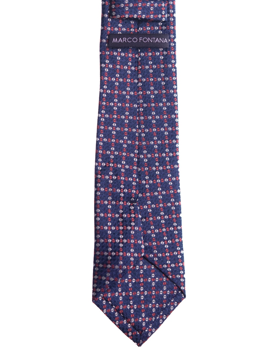 Corbata regular estampado a cuadros para hombre