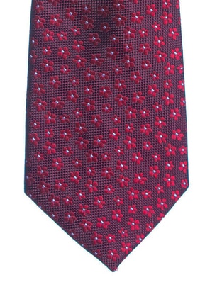 Corbata regular estampado floral para hombre