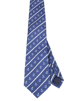 Corbata regular de seda para hombre