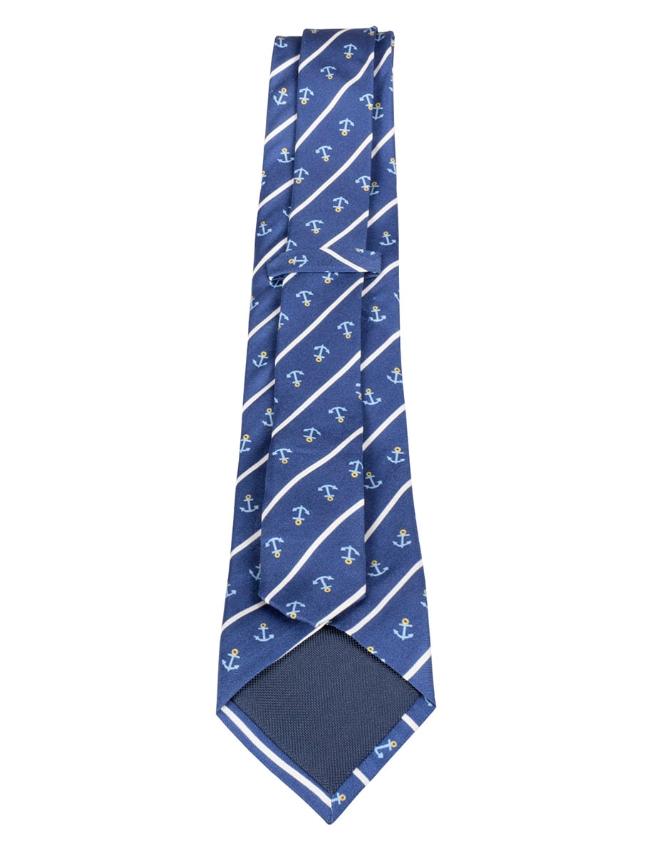 Corbata regular de seda para hombre
