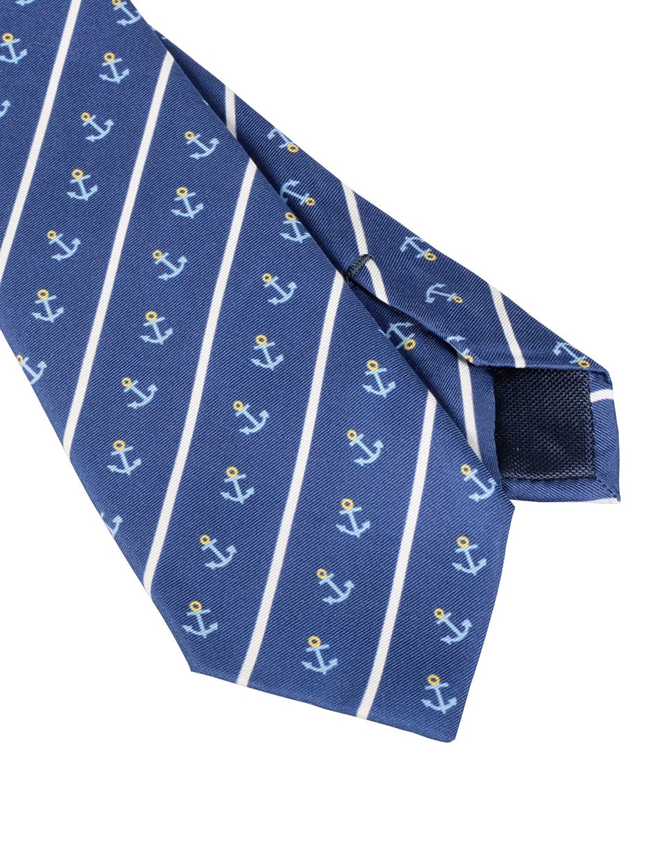 Corbata regular de seda para hombre