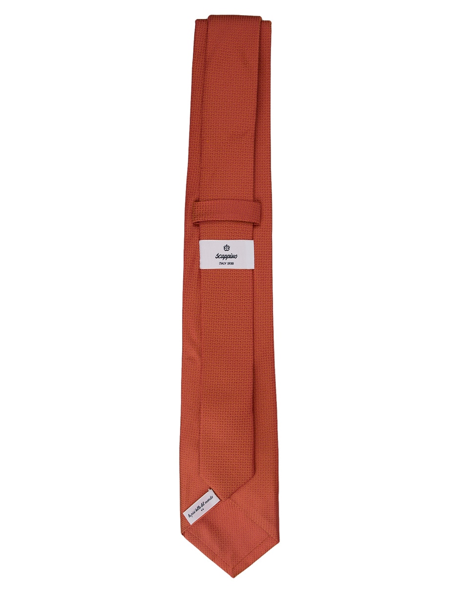 Corbata Scappino regular de seda para hombre