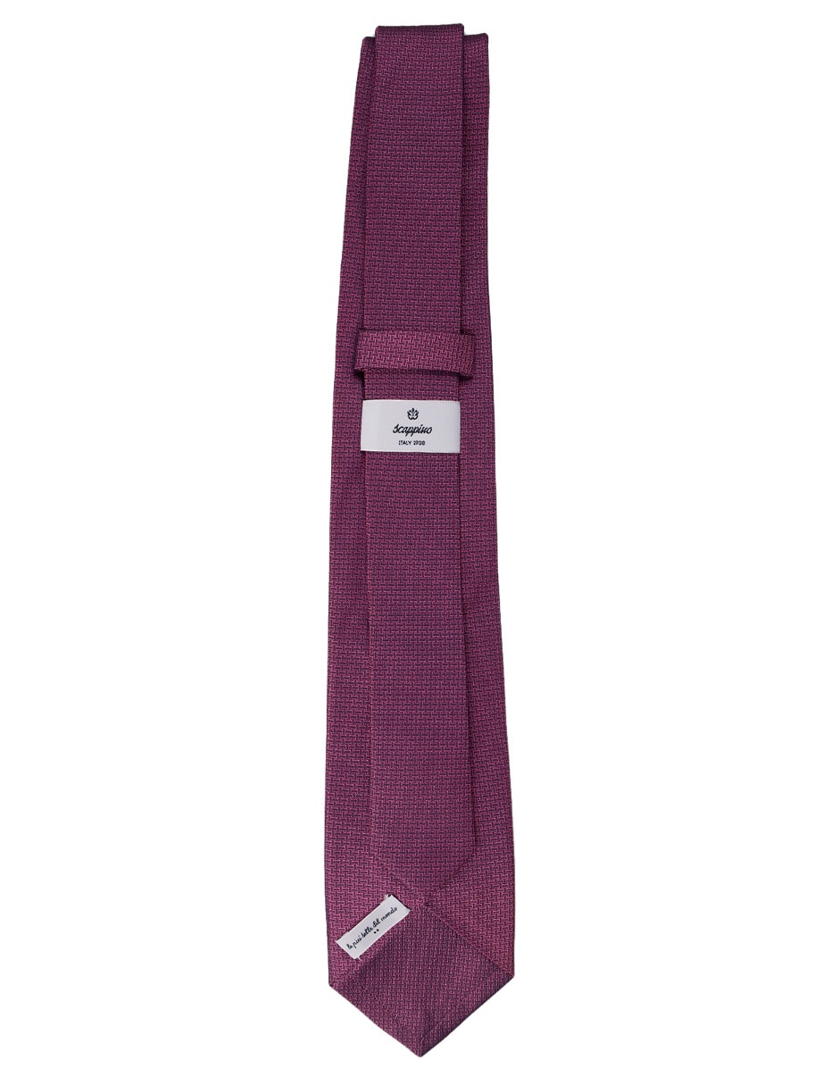 Corbata regular de seda para hombre 2