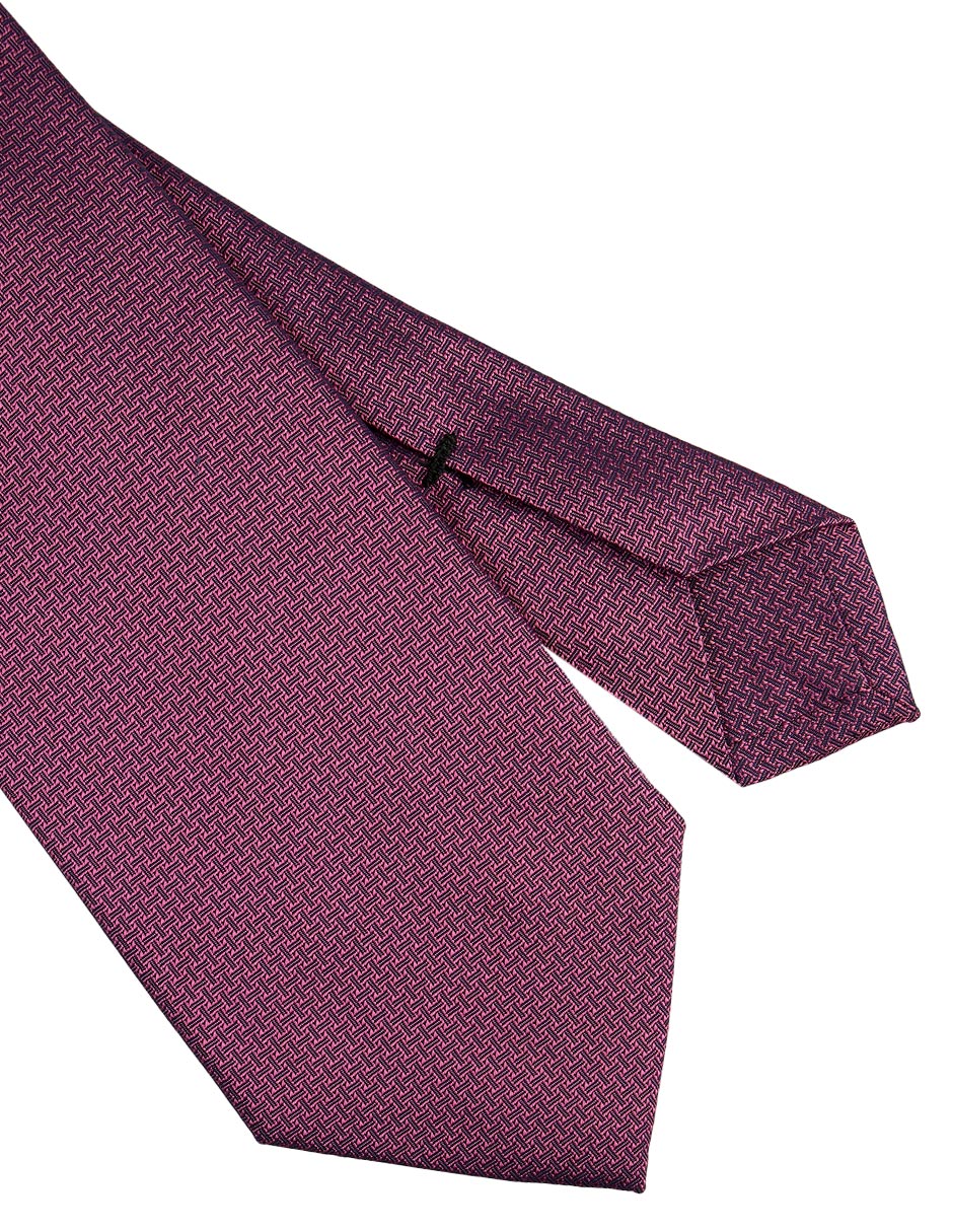 Corbata regular de seda para hombre 3