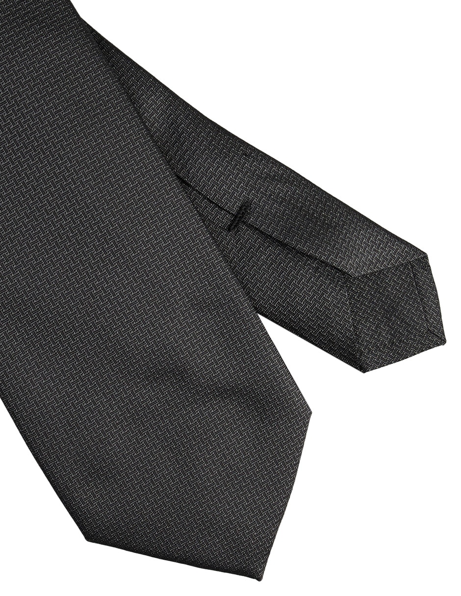 Corbata regular de seda para hombre 3