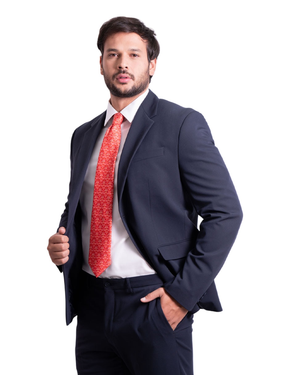Corbata pineda covalin regular de seda para hombre