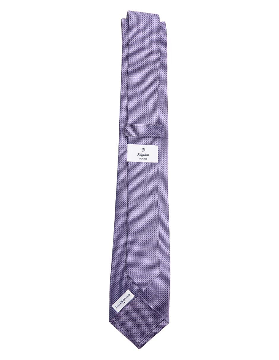 Corbata regular de seda estampado para hombre 2