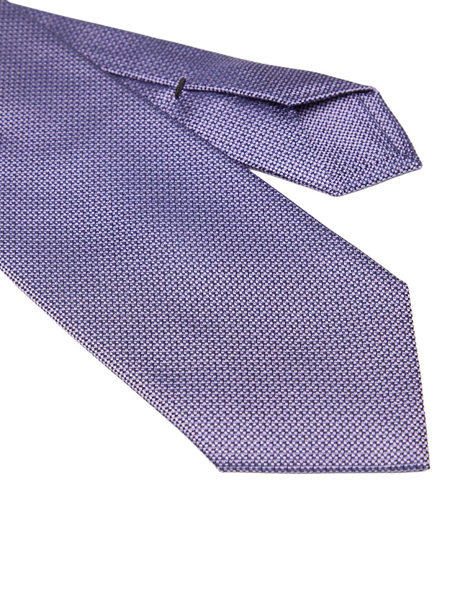 Corbata regular de seda estampado para hombre 3