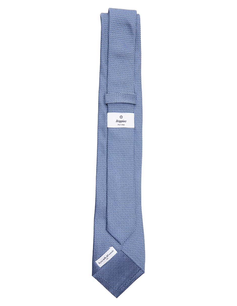 Corbata regular de seda estampado para hombre 4