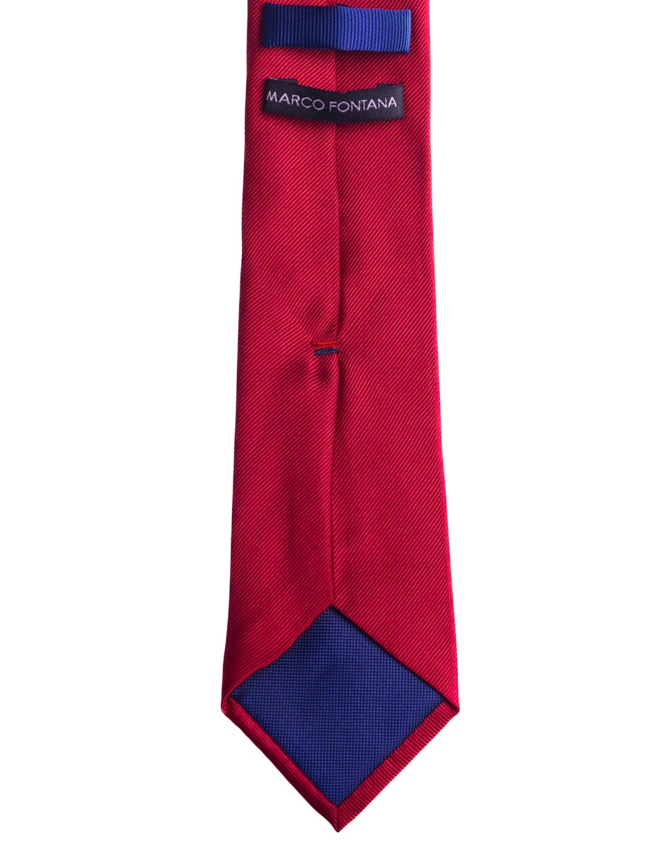 Corbata regular estampado a rayas para hombre