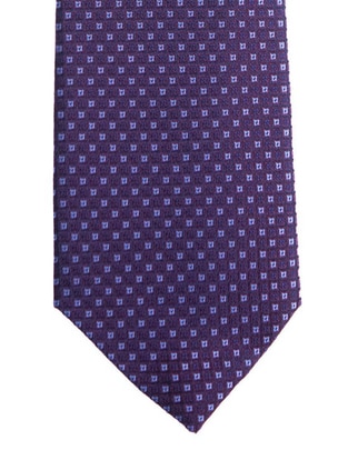 Corbata regular estampado floral para hombre