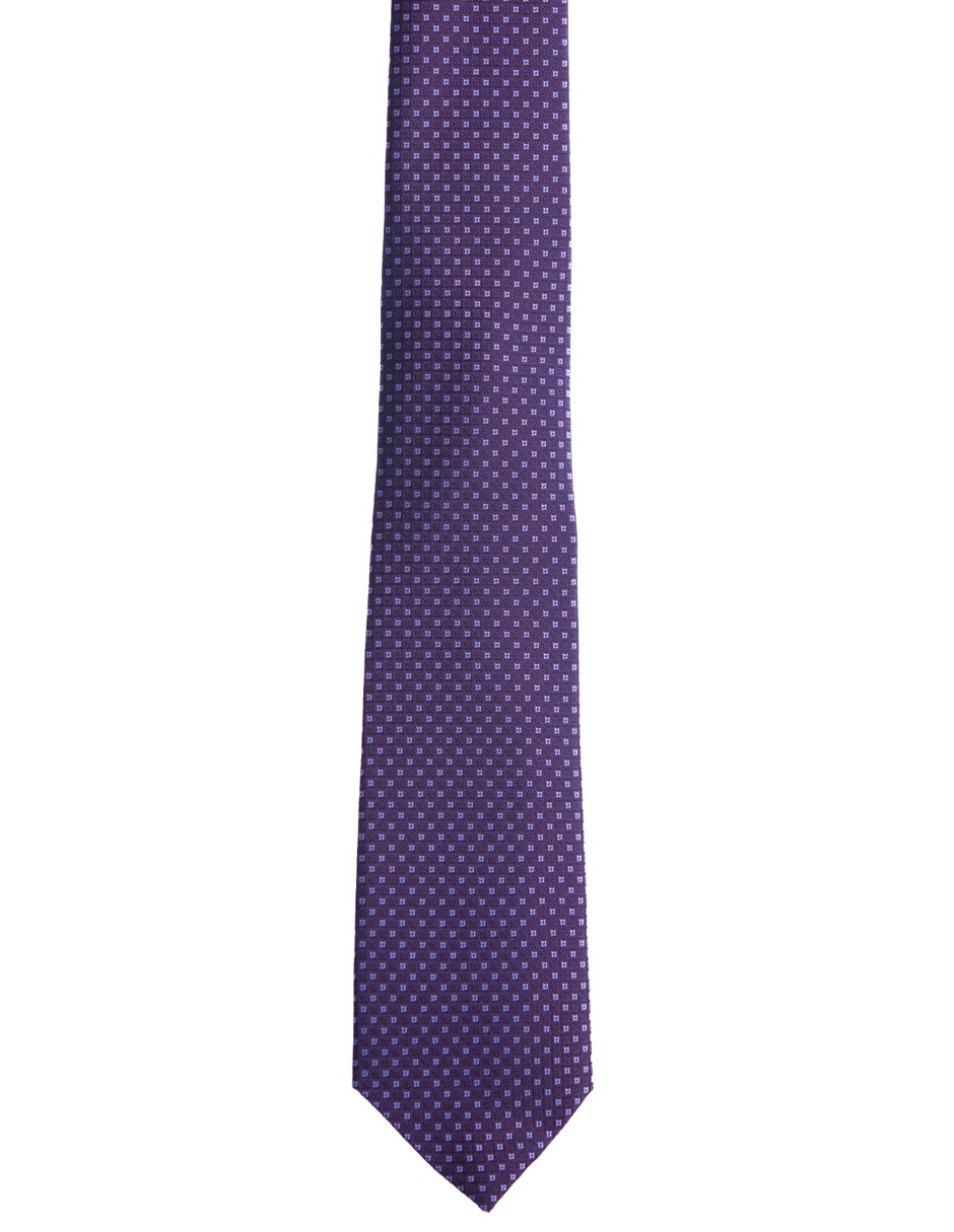 Corbata regular estampado floral para hombre