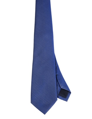 Corbata regular de seda estampado a rayas para hombre