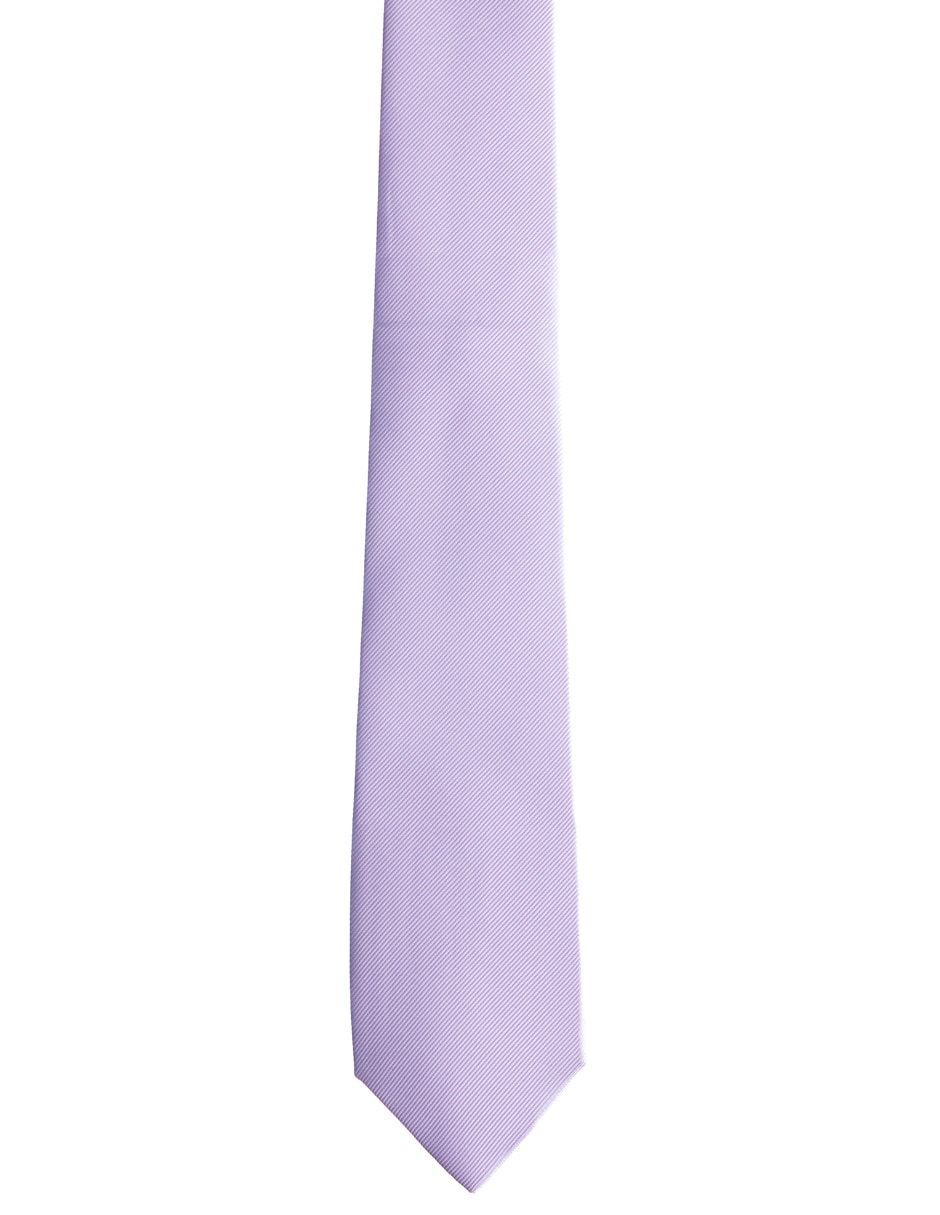 Corbata regular estampado a rayas para hombre